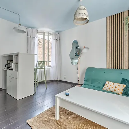 Le Bleu Des Bains - Proche Апартаменты Трувиль-сюр-Мер